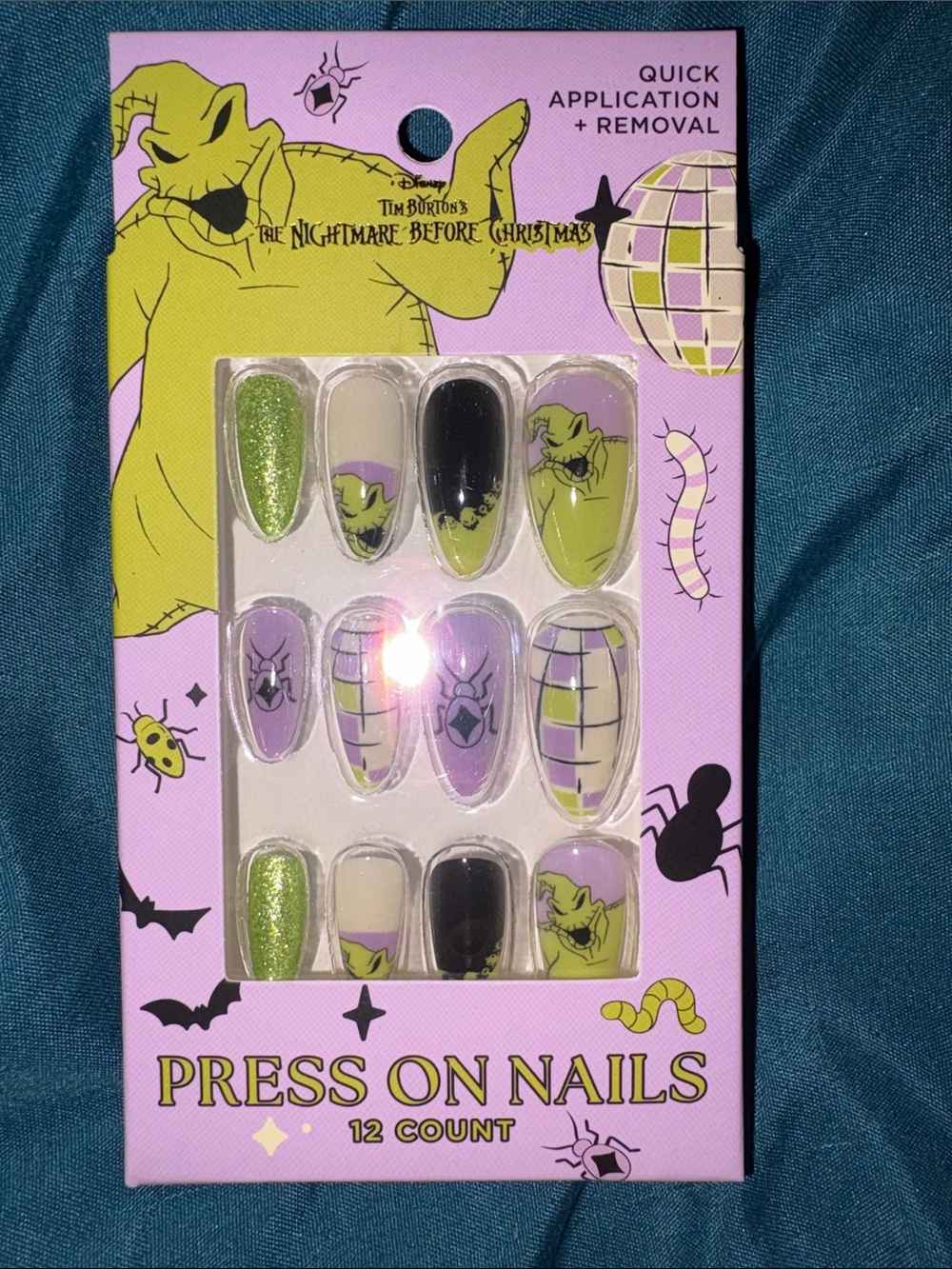 Disney’s Nightmare Before Christmas - Press On Nails (12 Count)